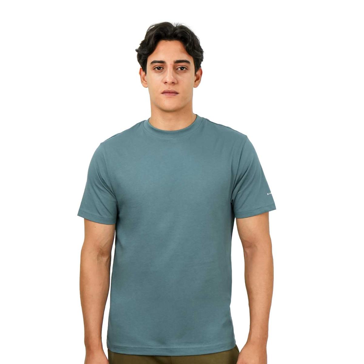 Men's Giordano Cotton Crewneck Slim Fit Tee - Short Sleeve