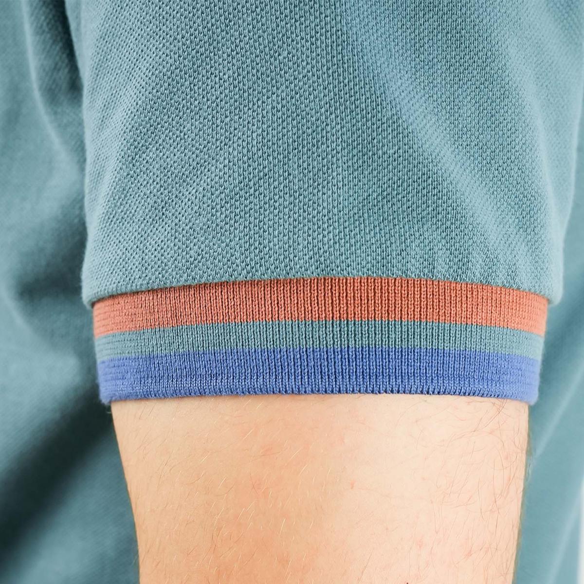 Men's Performance Polo: Classic Piqué, Tipped Collar, Embroidered Detail