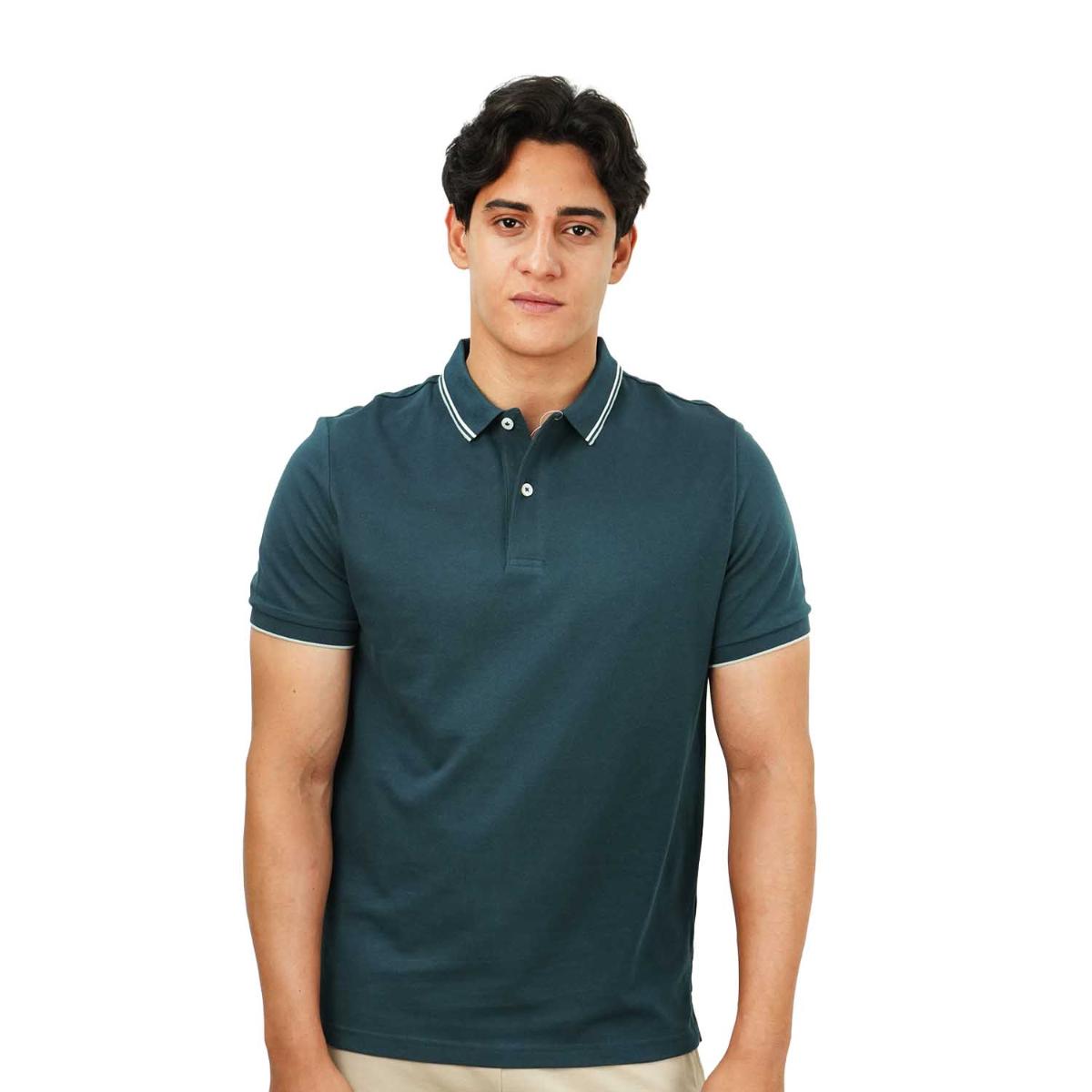 Men's Slim Fit Pique Polo: Elevated Comfort, Modern Style