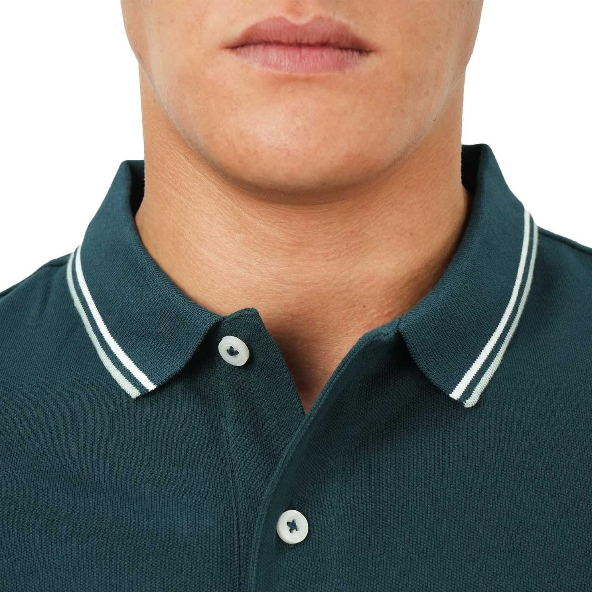 Men's Slim Fit Pique Polo: Elevated Comfort, Modern Style