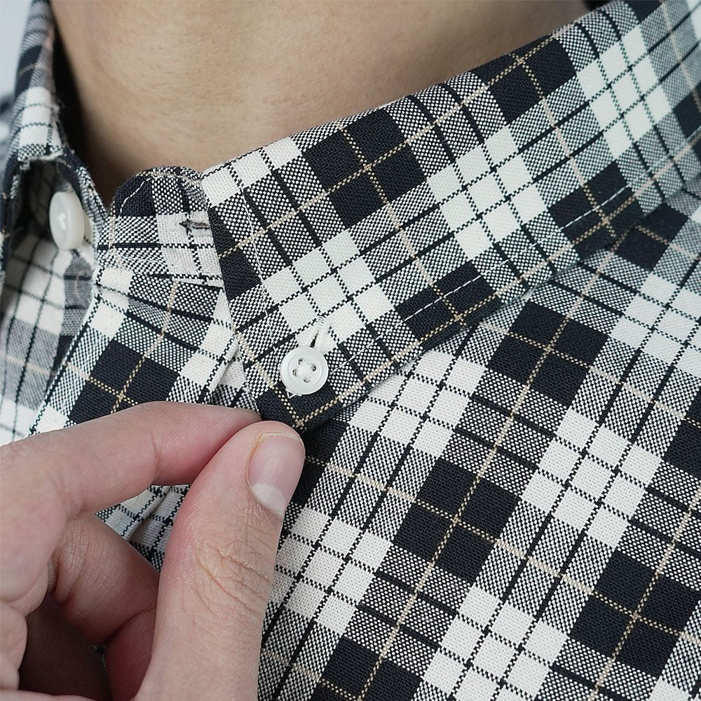Men's Cotton Slim Oxford Shirt With Embroidery