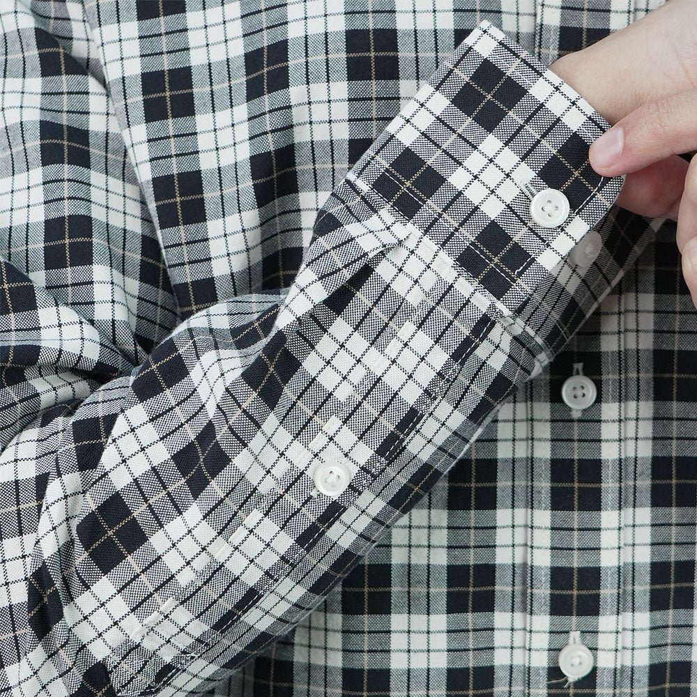 Men's Cotton Slim Oxford Shirt With Embroidery