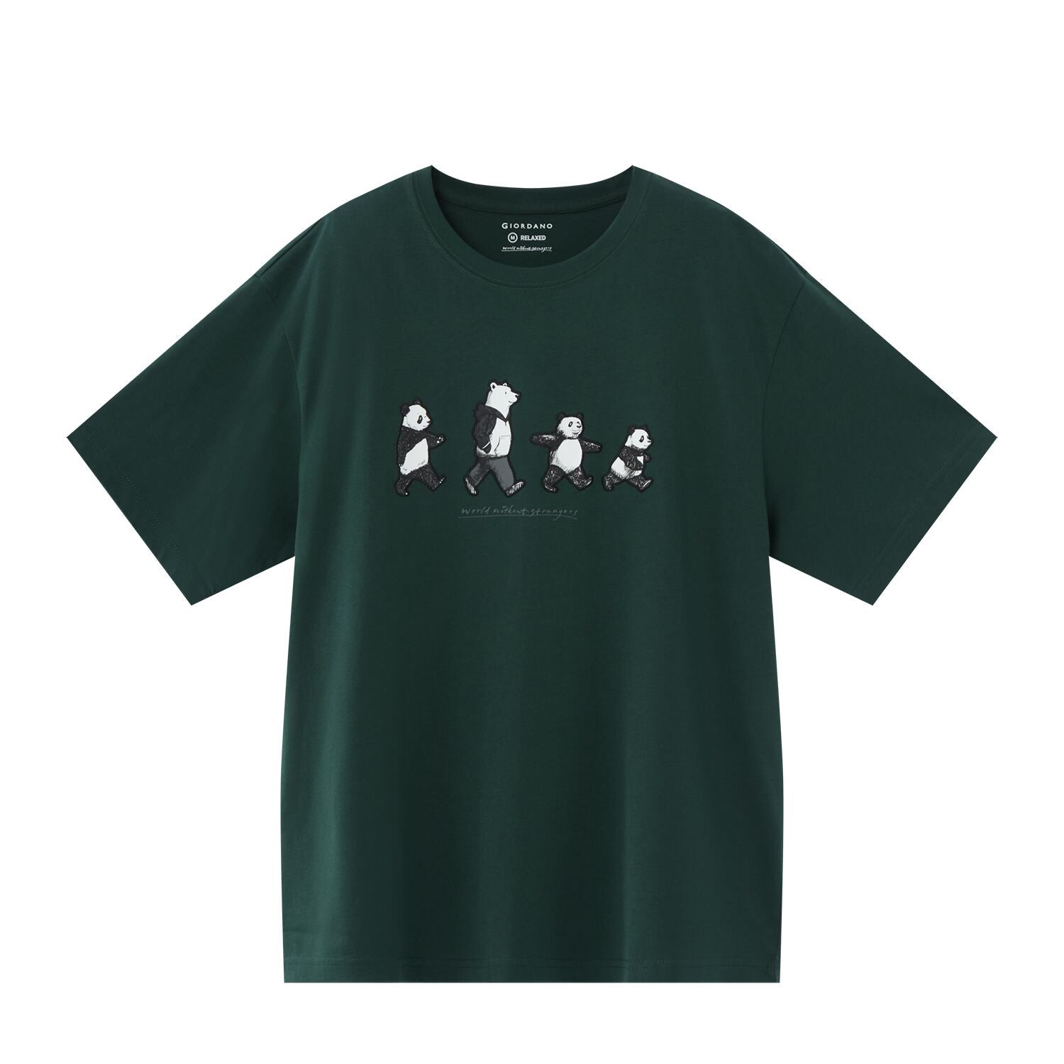 Men’S Graphic Print Cotton Jersey Tee – Relaxed Fit