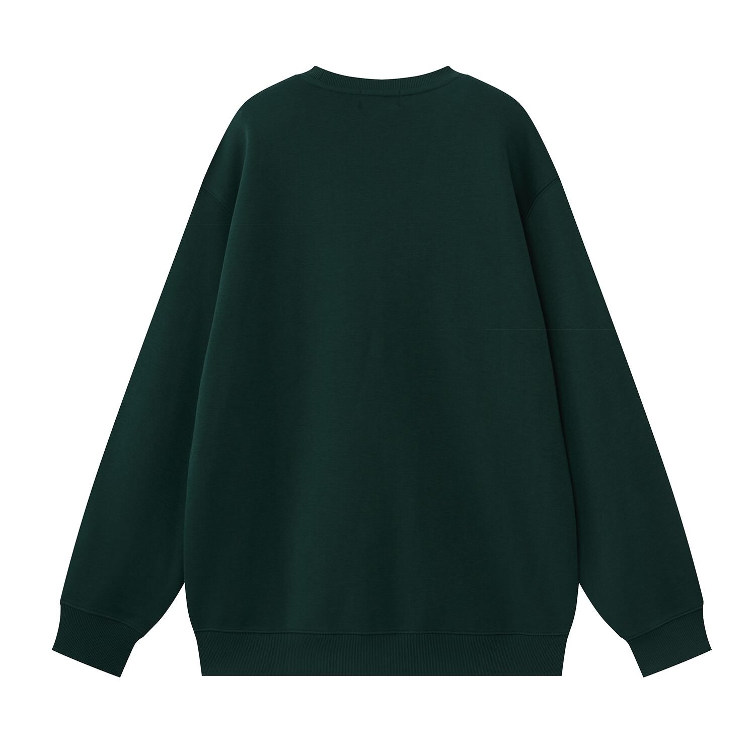 CTN/PLYSTR FRNCH TRY CRW NCK LS RLX PRNT  PRNT PLV