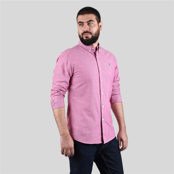 Men's Lion Oxford Embroidered Shirt