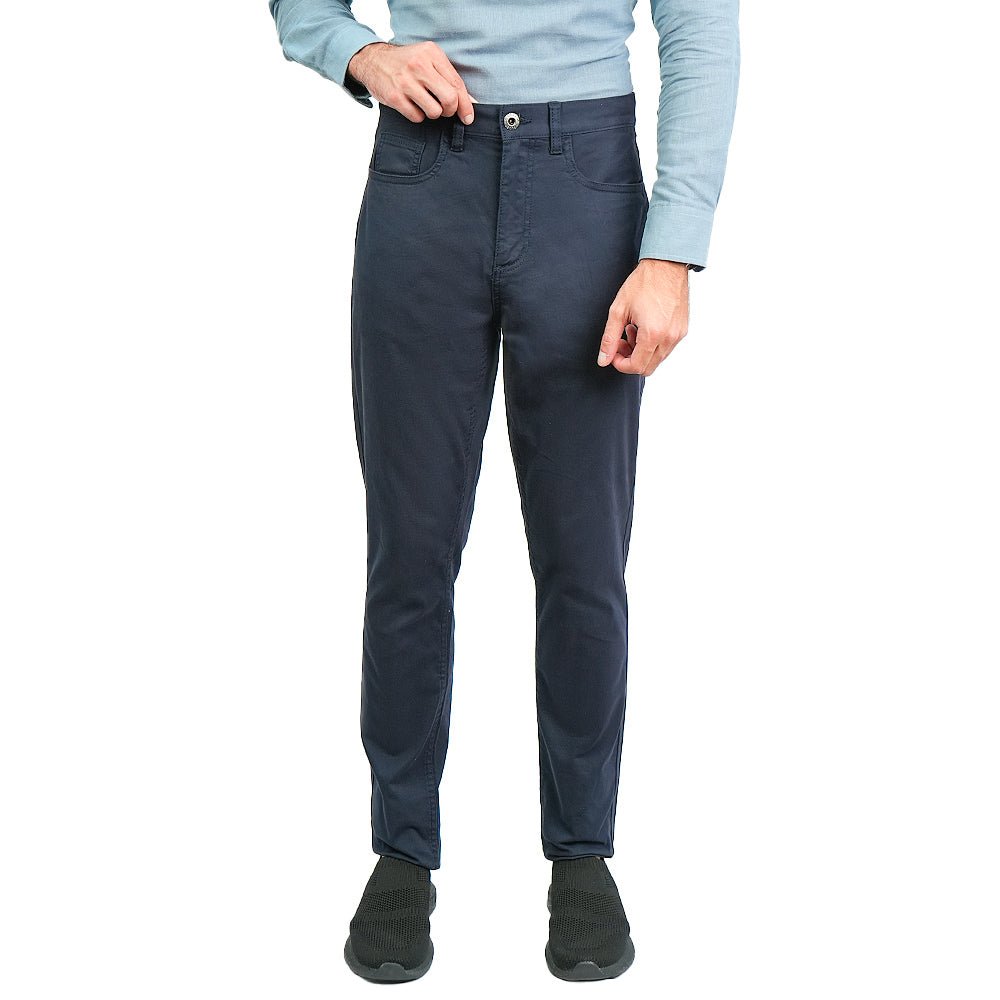 Men’s Cotton Regular Taper Stretch Twill Khakis