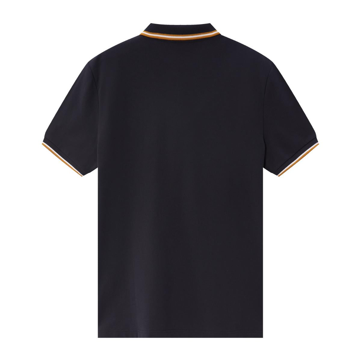 Men's Cotton Lycra Pique Polo - Slim Fit, Eagle Embroidery