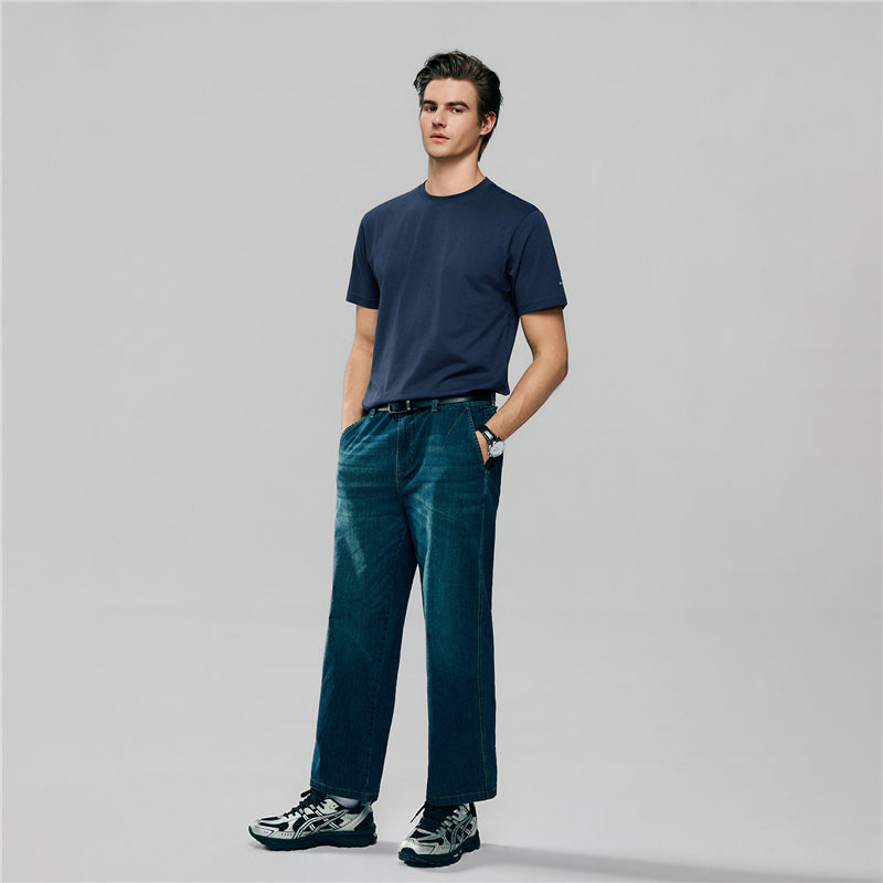 Men’s Slim Fit Cotton Crew Neck Tee