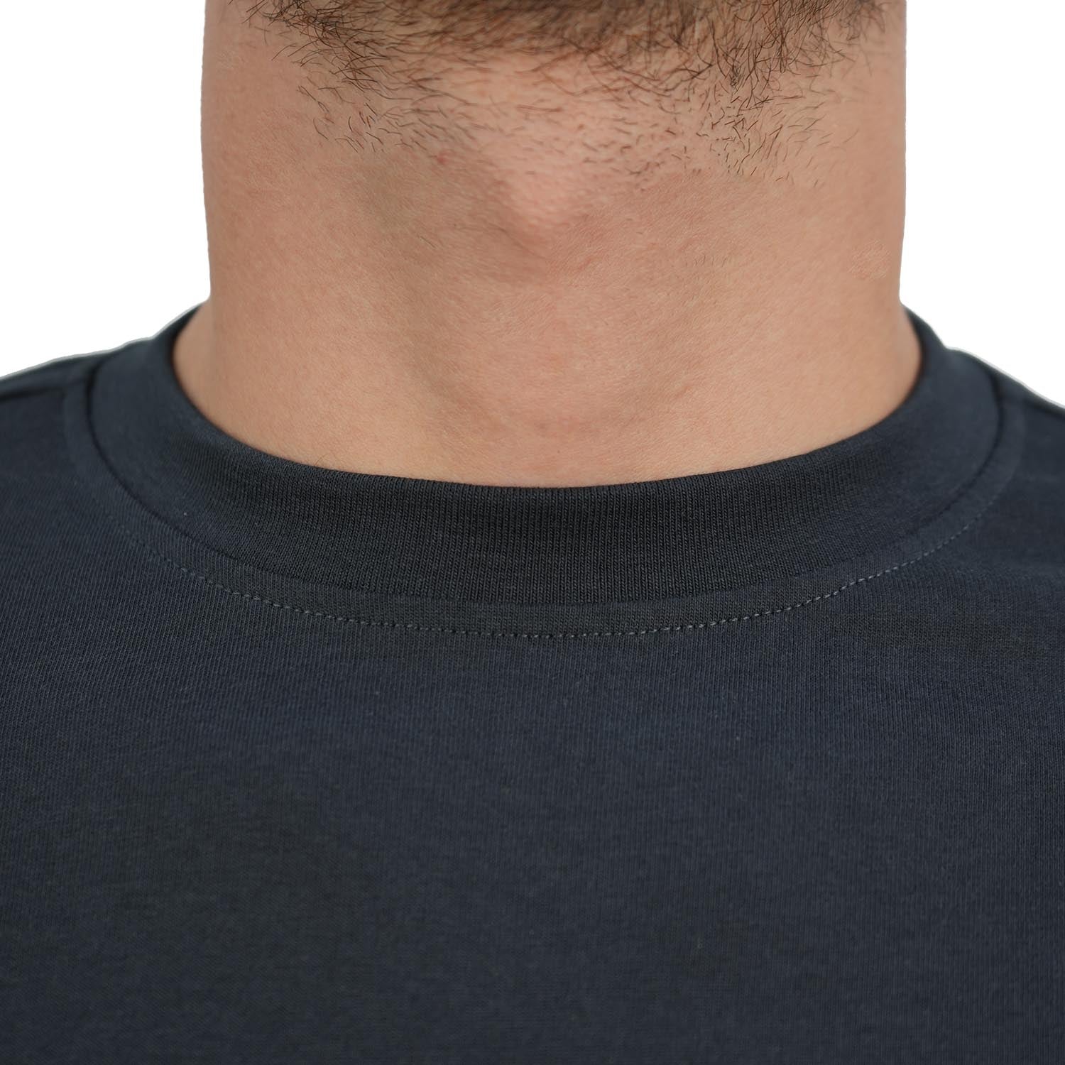 Men's Giordano Cotton Crewneck Slim Fit Tee - Short Sleeve