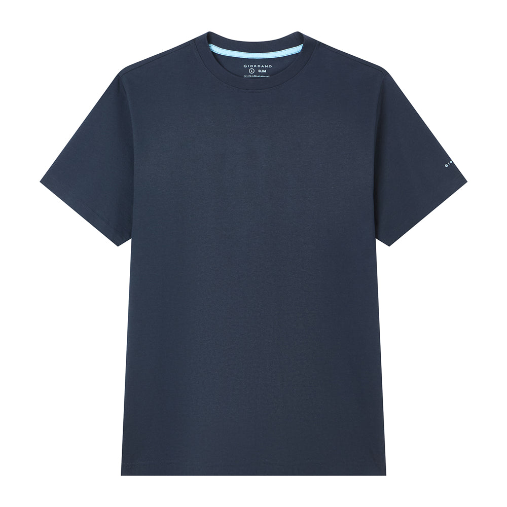 Men’s Slim Fit Cotton Crew Neck Tee