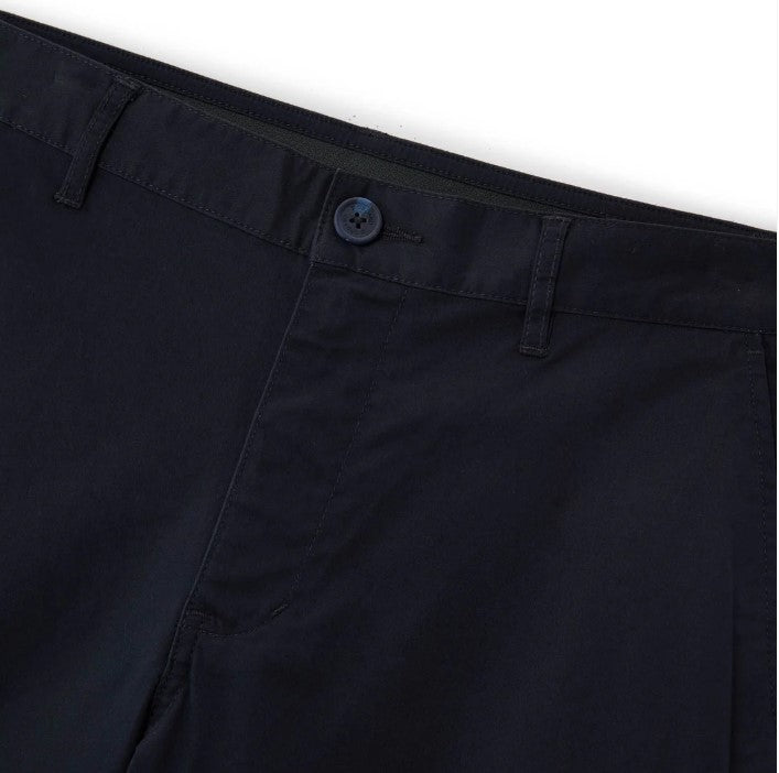 Man's Shorts Cotton/Spindex Twill Low Rise Slim Triple Bermuda