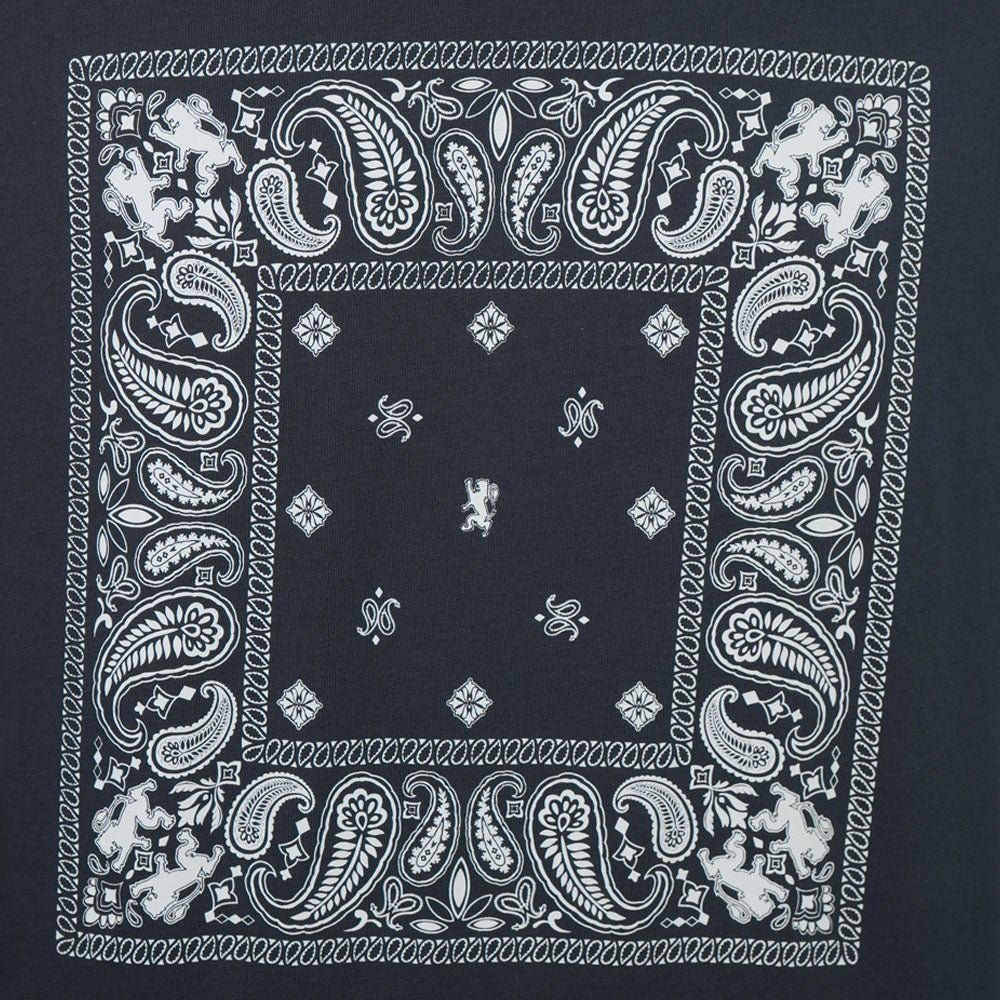 Men’s Slim Fit Cotton Bandana Print Tee