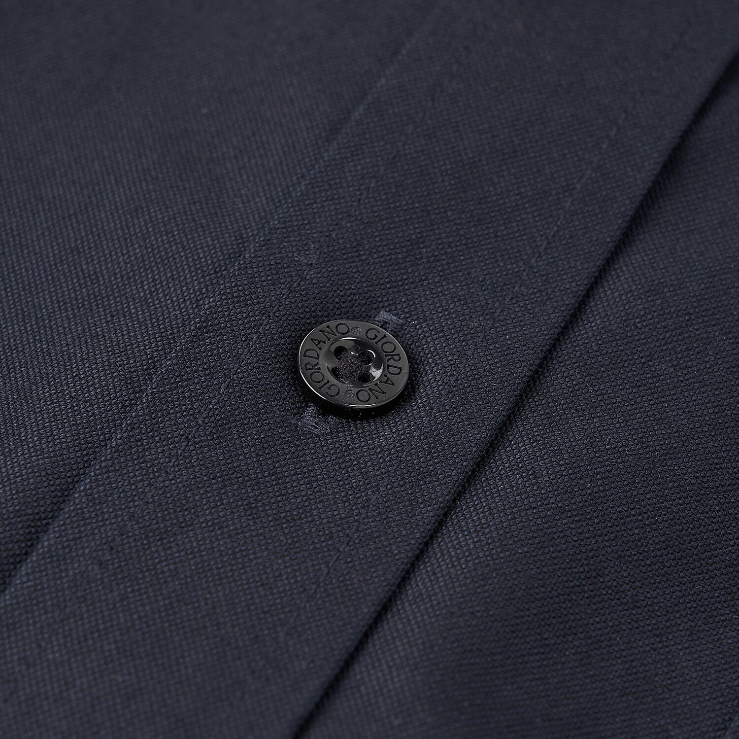 Men's Wrinkle-Free Cotton Oxford Long Sleeve Shirt