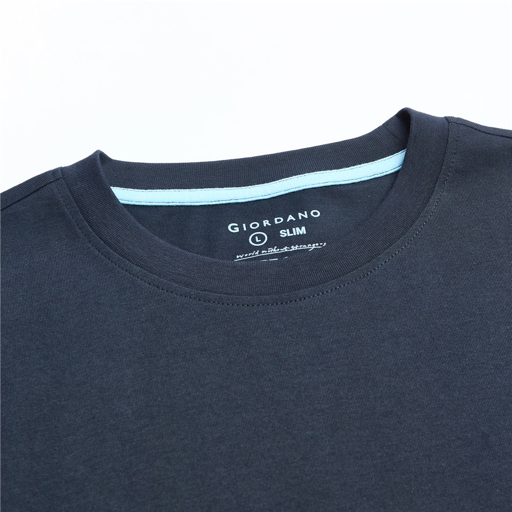 Men’s Slim Fit Cotton Crew Neck Tee