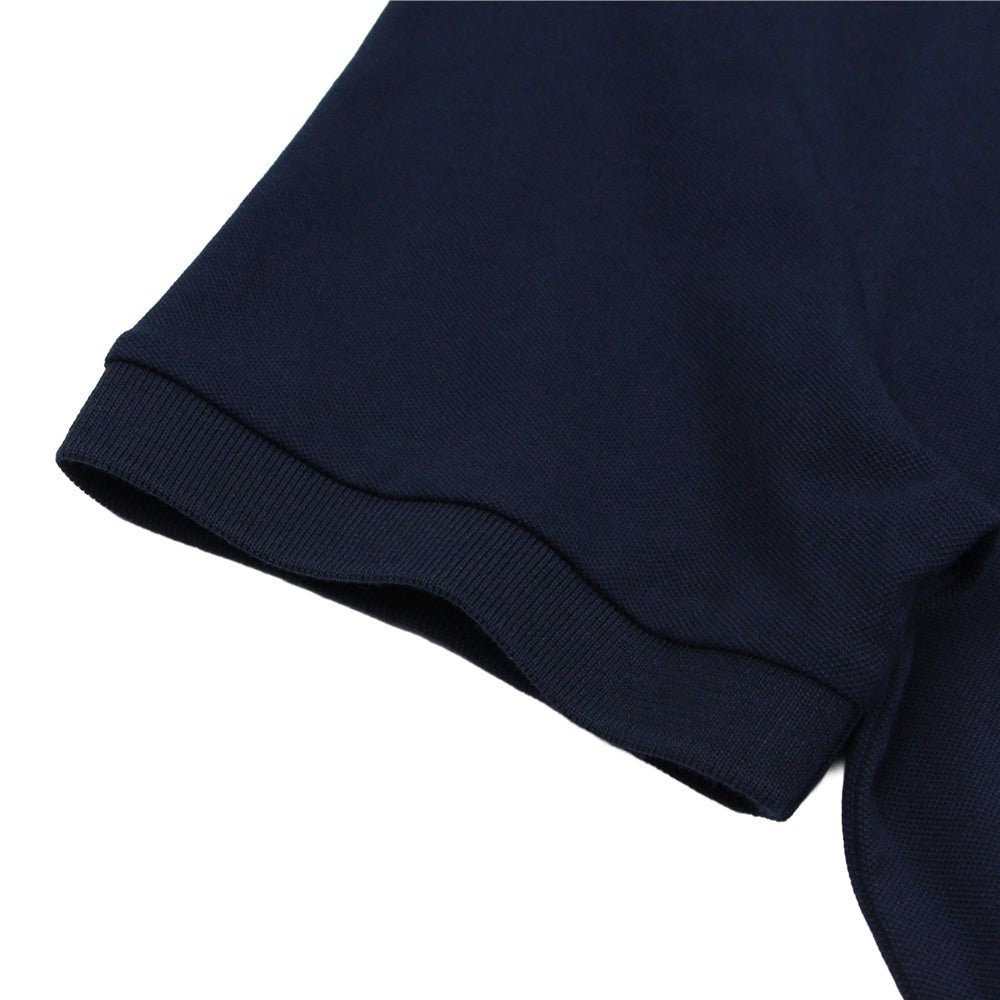 Men’s Slim Solid Pique Cotton Lycra Polo with Flat Knit Collar & Soft Finish