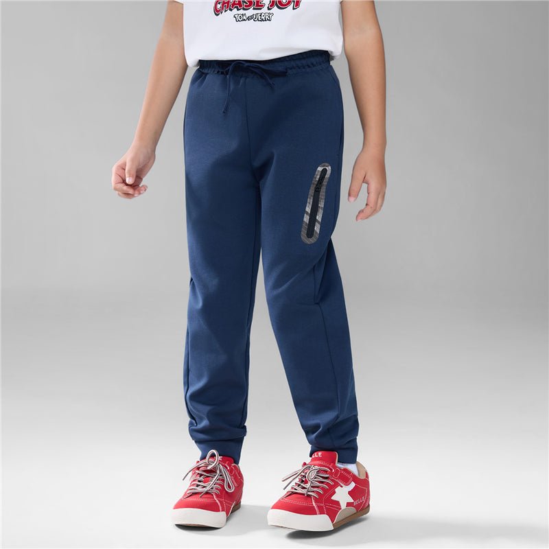 Junior's Interlock Regular Taper Elastic Waist Jogger