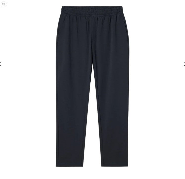 Men's Ultra-Stretch Black Joggers: Slim Fit, All-Day Comfort & Style