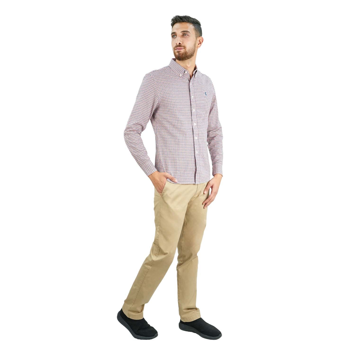 Men's Lion Cotton Oxford Shirt
