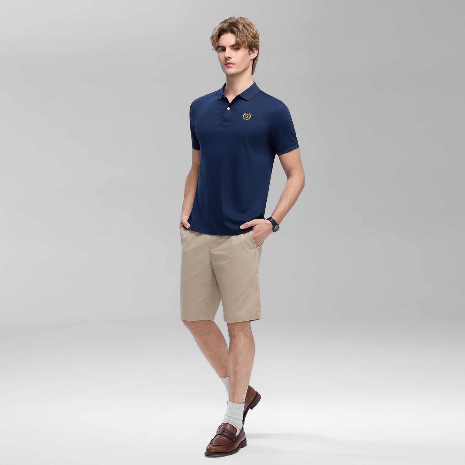 Men’s Liquid Touch Slim Fit Cotton Interlock Polo