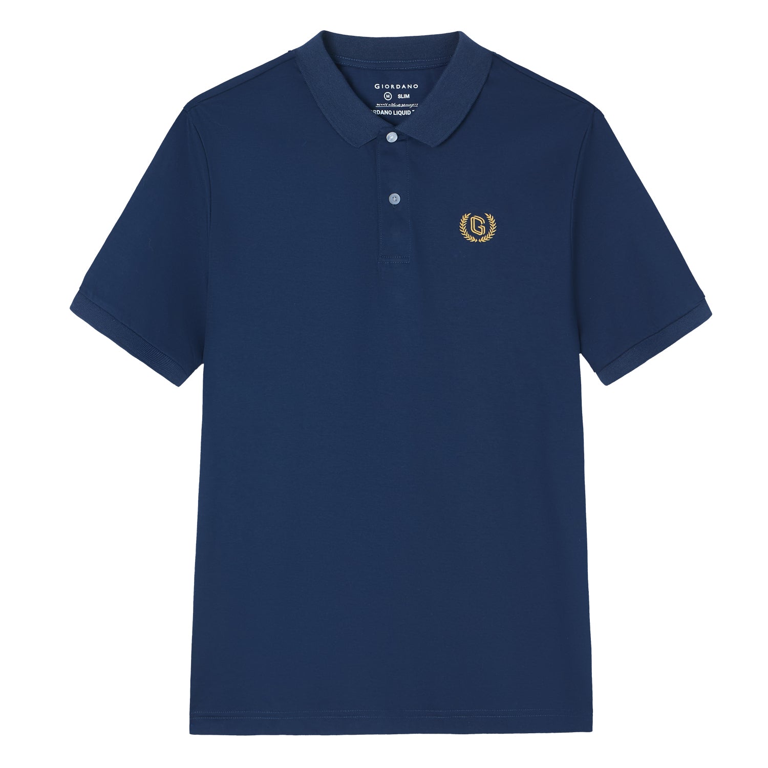 Men’s Liquid Touch Slim Fit Cotton Interlock Polo