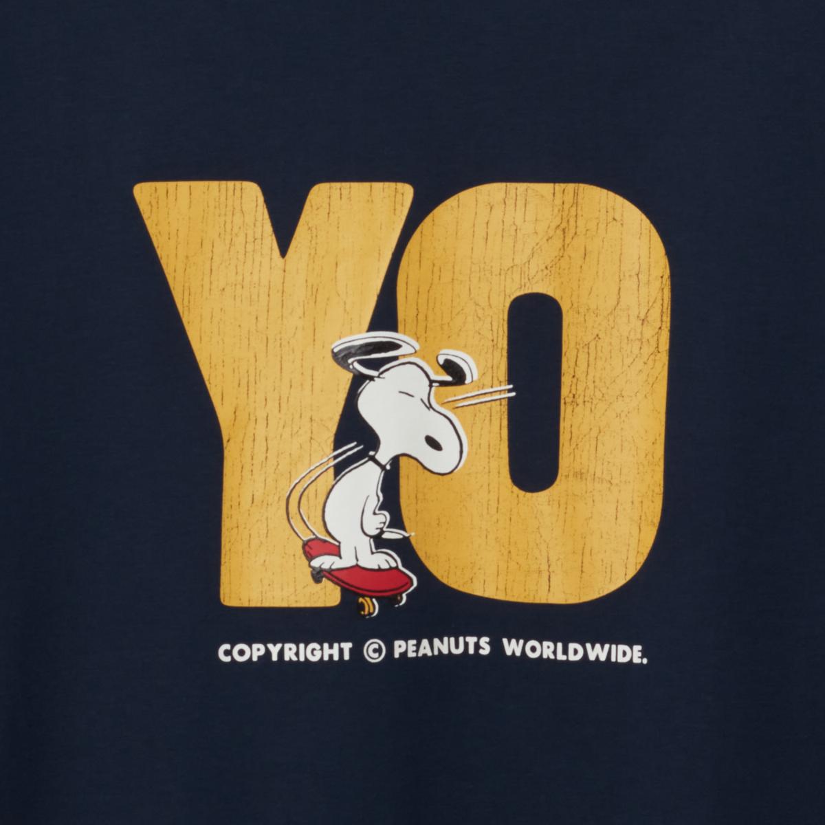 Men's Relaxed Snoopy Print Tee