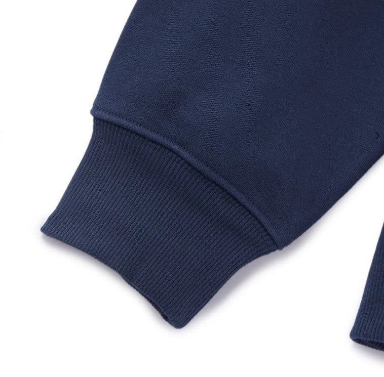 Men's Relaxed Fit Printed French Terry Pullover