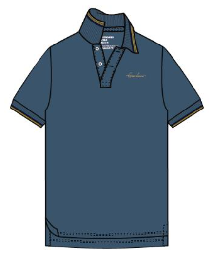 Men's Classic Slim Fit Polo with Signature Embroidery