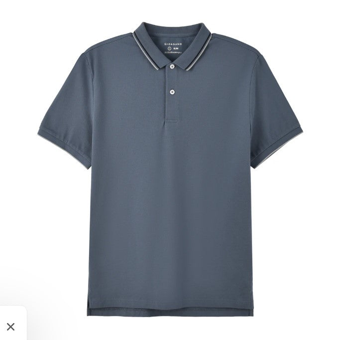 Men's Slim Fit Pique Polo: Elevated Comfort, Modern Style