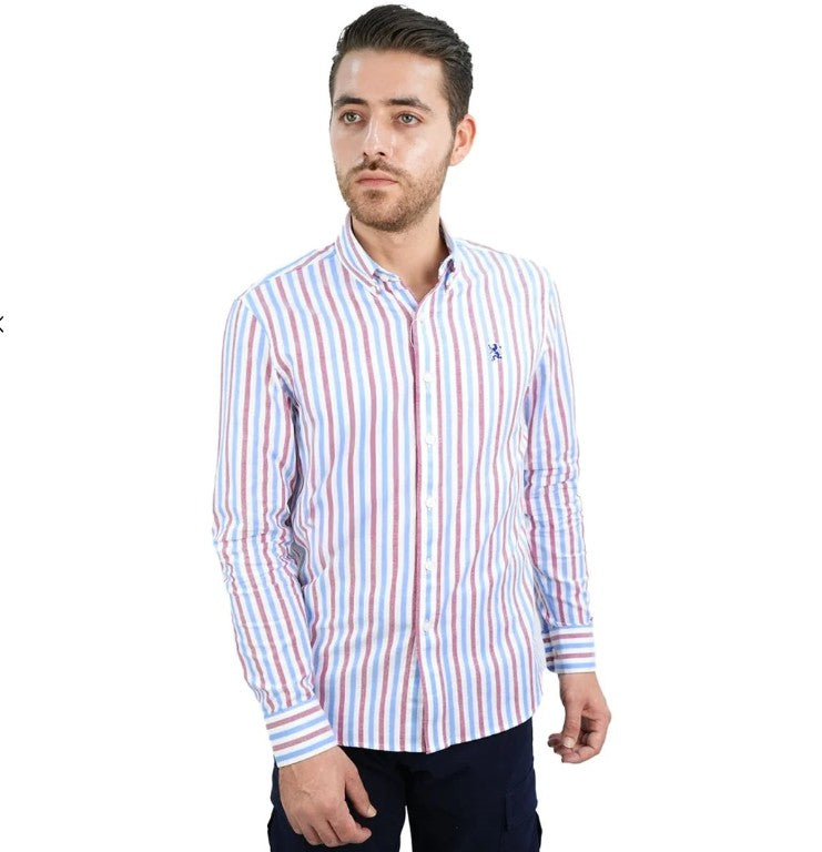 Men's Lion Cotton Oxford Shirt