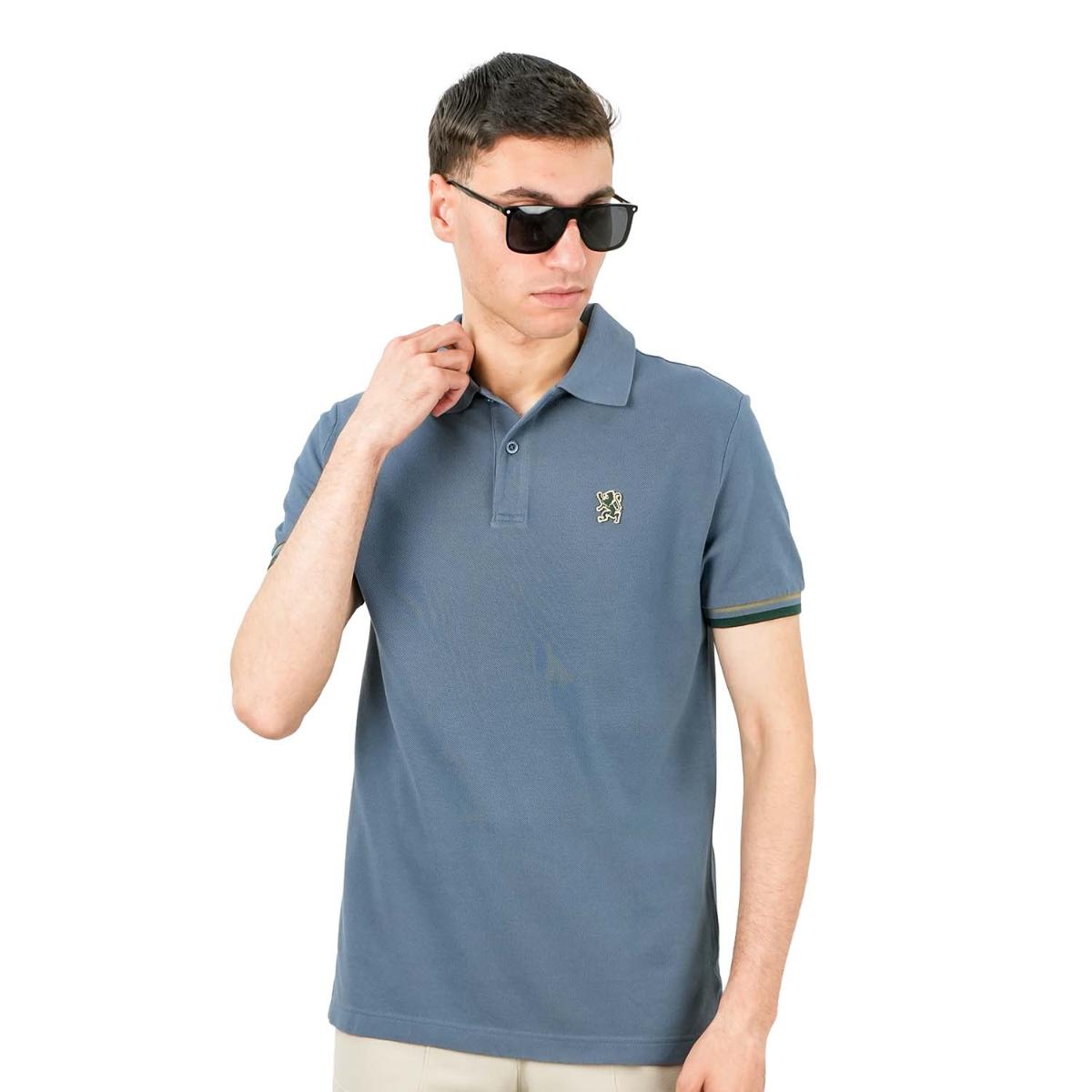 Men's Performance Polo: Classic Piqué, Tipped Collar, Embroidered Detail