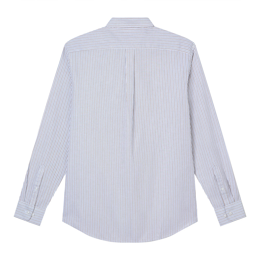 Men's Cotton Slim Oxford Shirt With Embroidery