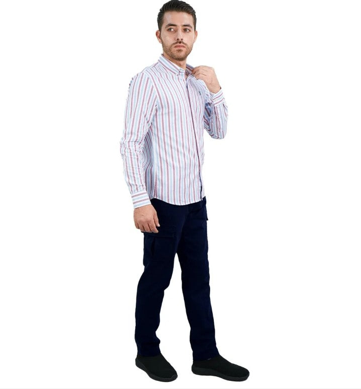 Men's Lion Cotton Oxford Shirt