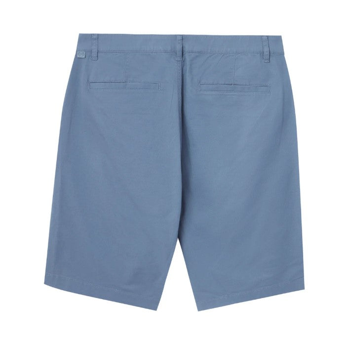 Man's Shorts Cotton/Spindex Twill Low Rise Slim Triple Bermuda