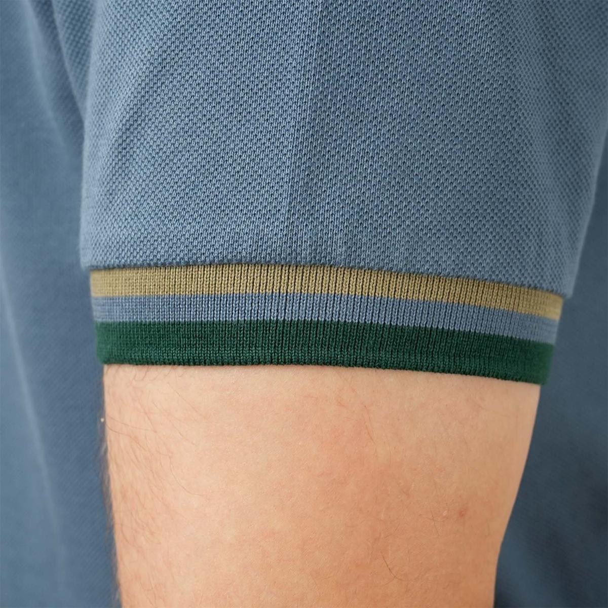 Men's Performance Polo: Classic Piqué, Tipped Collar, Embroidered Detail