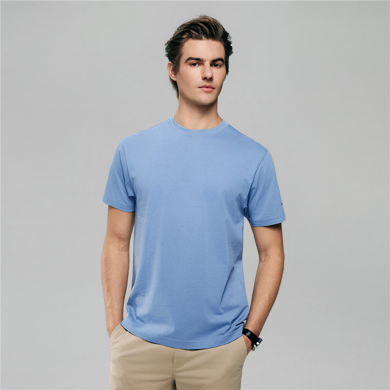 Men’s Slim Fit Cotton Crew Neck Tee