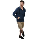 CTN/PLYSTR FRNCH TRY HDE LS SLM ZIPPER KNT JCKT