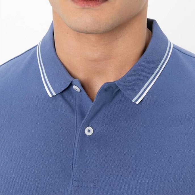 Men's Slim Fit Pique Polo: Elevated Comfort, Modern Style
