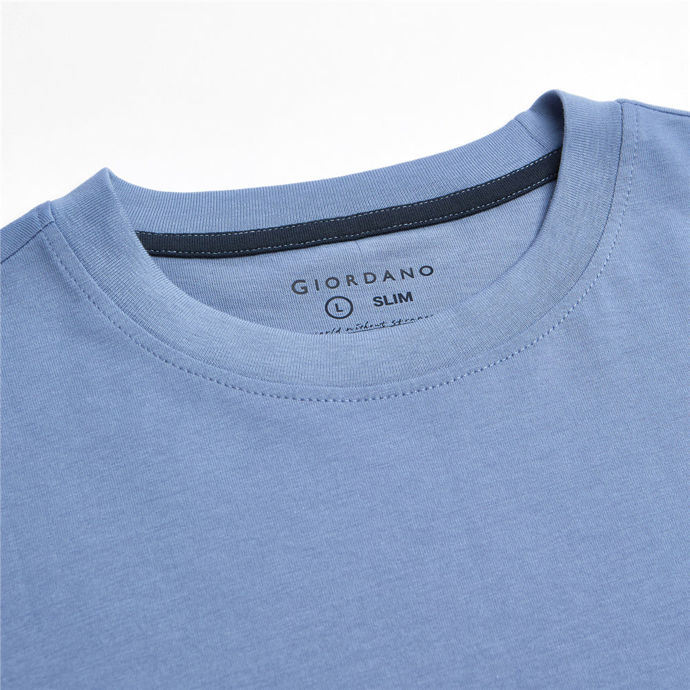 Men’s Slim Fit Cotton Crew Neck Tee