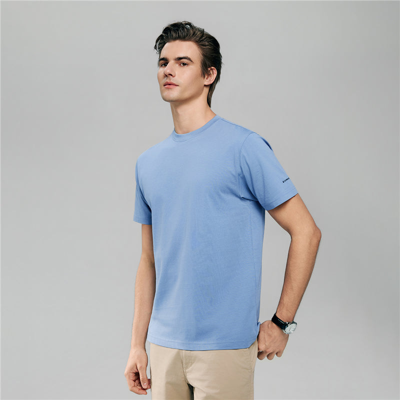 Men’s Slim Fit Cotton Crew Neck Tee