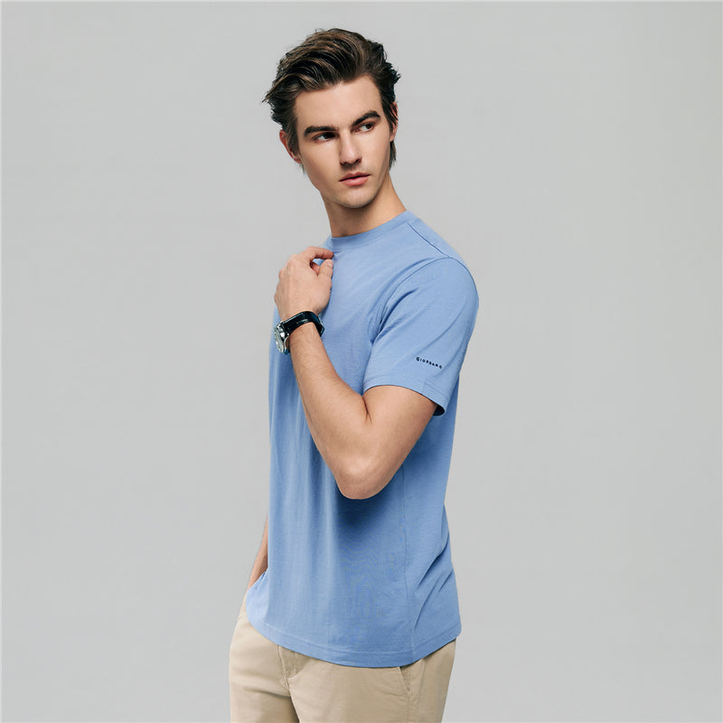 Men’s Slim Fit Cotton Crew Neck Tee