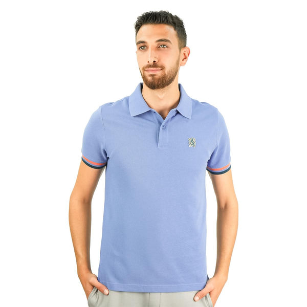Men's Performance Polo: Classic Piqué, Tipped Collar, Embroidered Detail