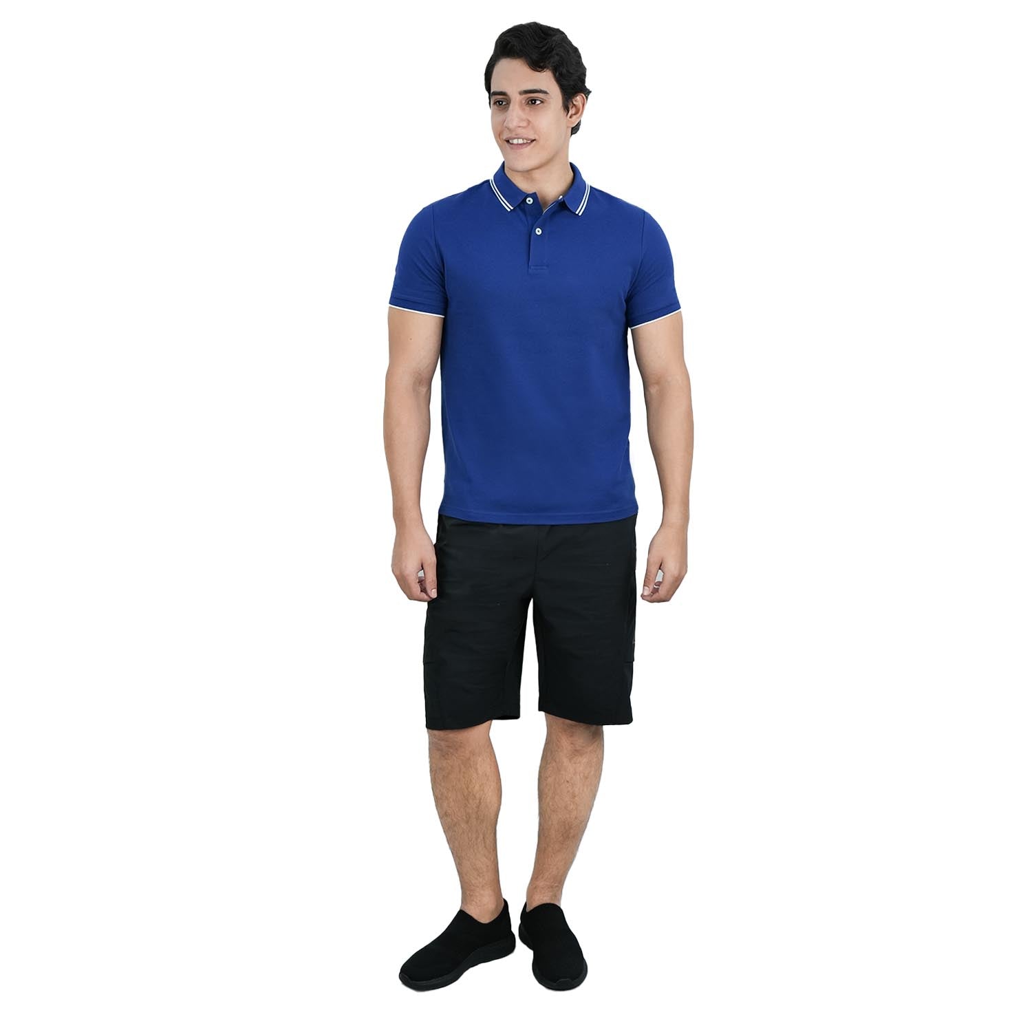 Men's Slim Fit Pique Polo: Elevated Comfort, Modern Style