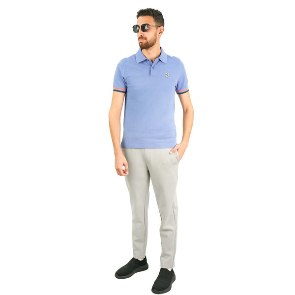 Men's Performance Polo: Classic Piqué, Tipped Collar, Embroidered Detail