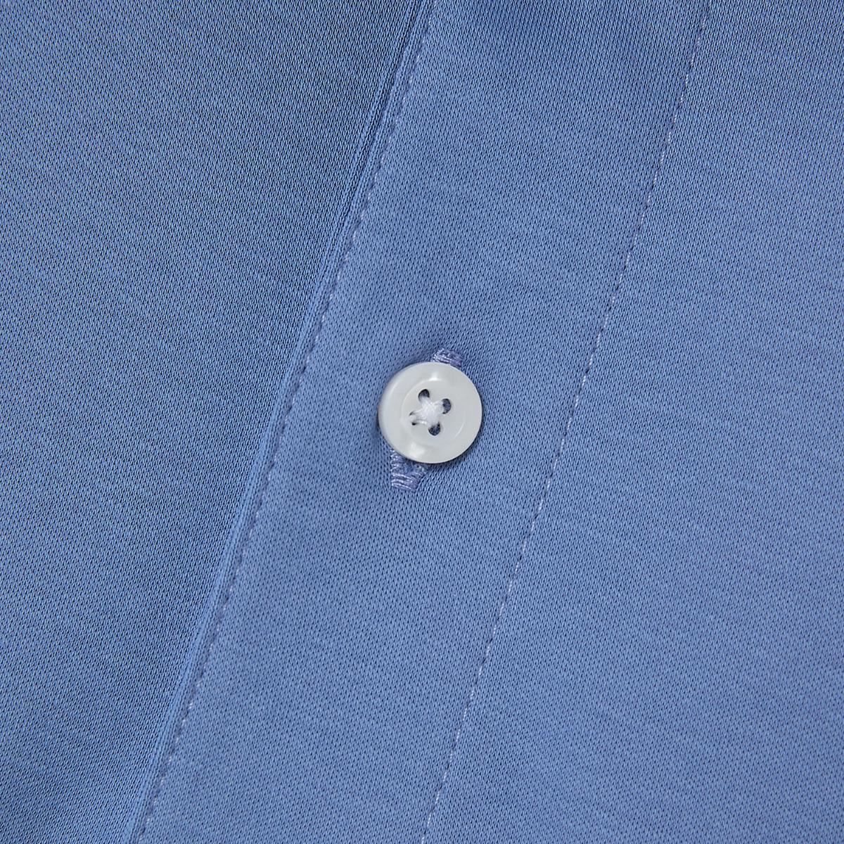 Cotton Interlock Flat Knit Color Short Sleeve Slim Embroidered Solid Polo (Liquid Touch)