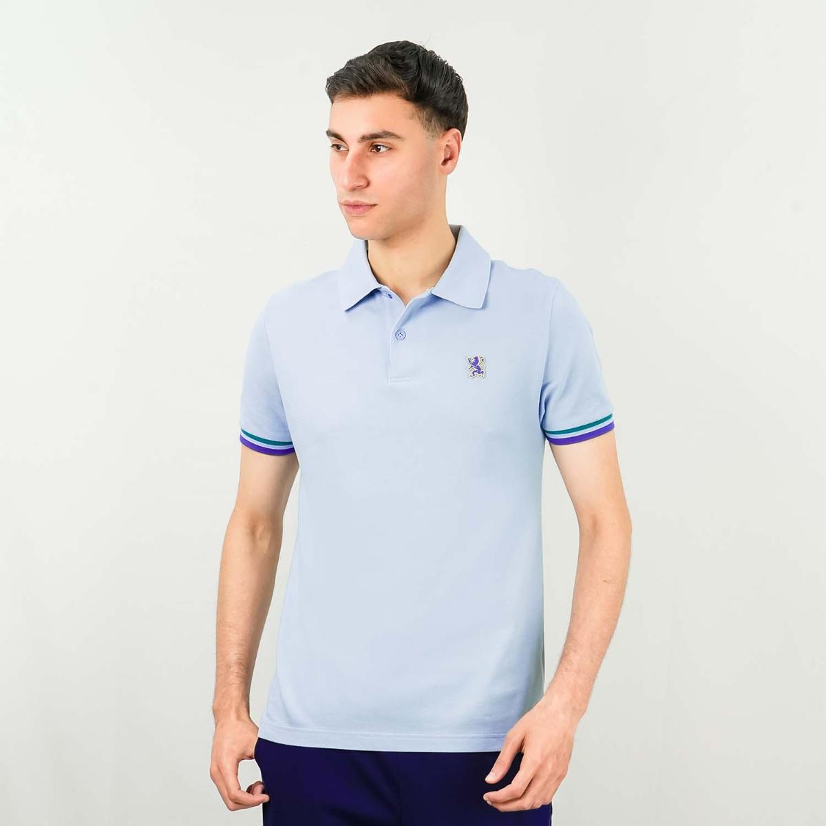 Men's Performance Polo: Classic Piqué, Tipped Collar, Embroidered Detail