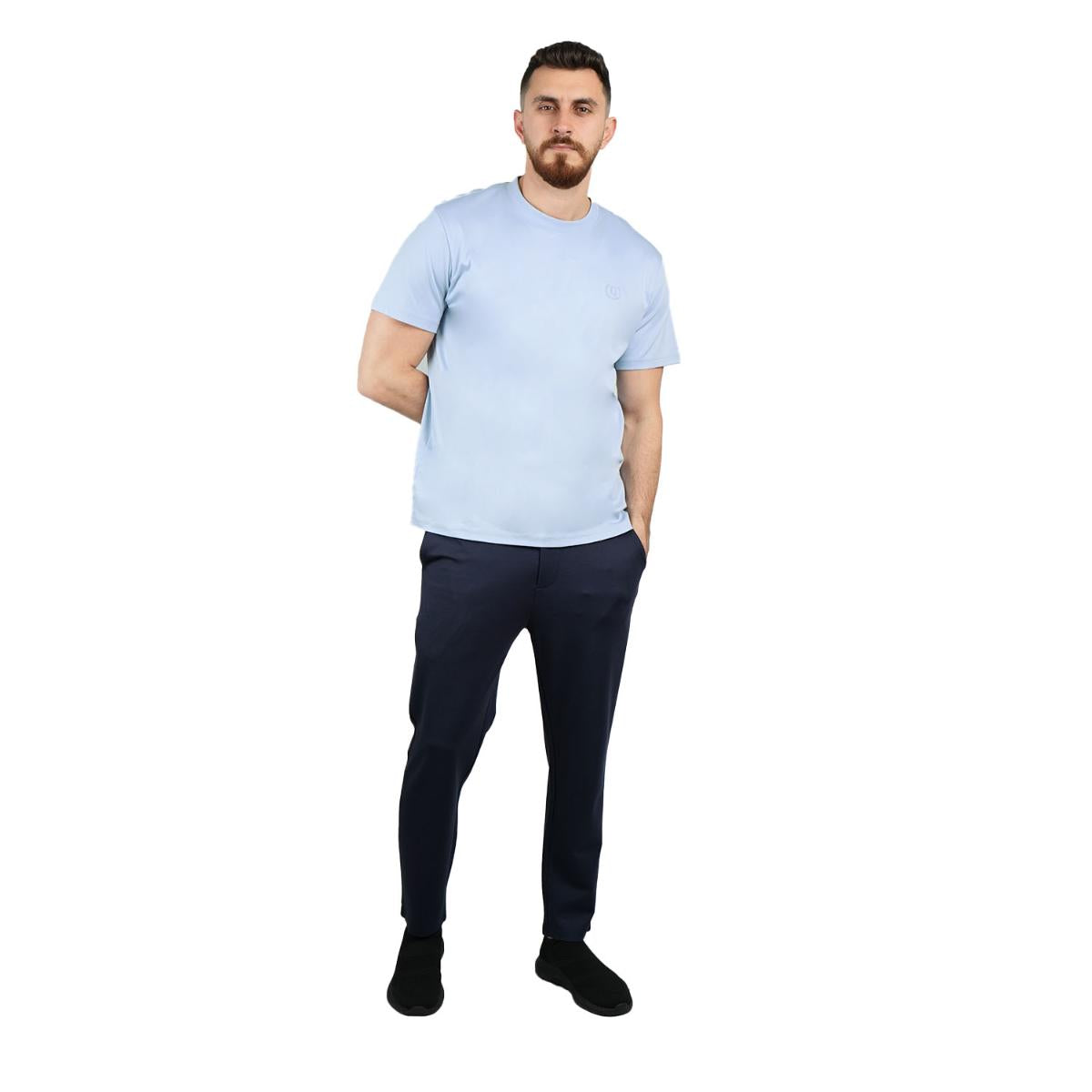 Men's Slim Fit Liquid Touch Smart Collar Tee