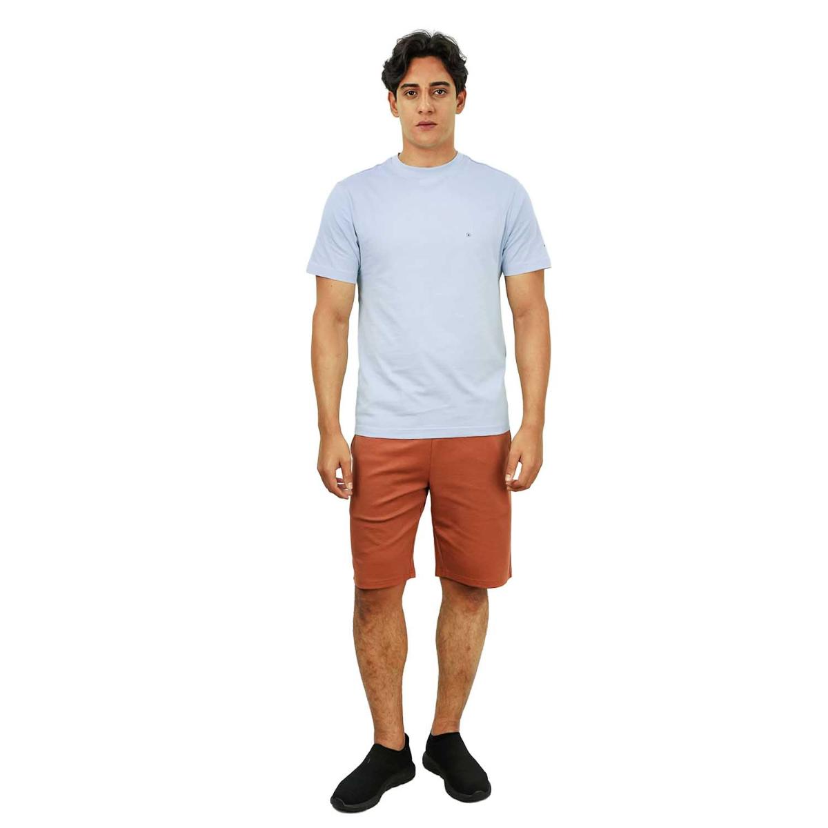 Men's Giordano Cotton Crewneck Slim Fit Tee - Short Sleeve
