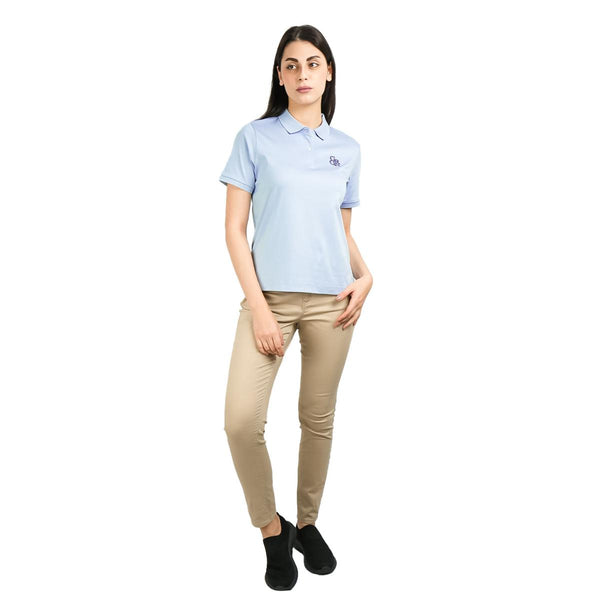 Women Cotton Interlock Liquid Touch Polo