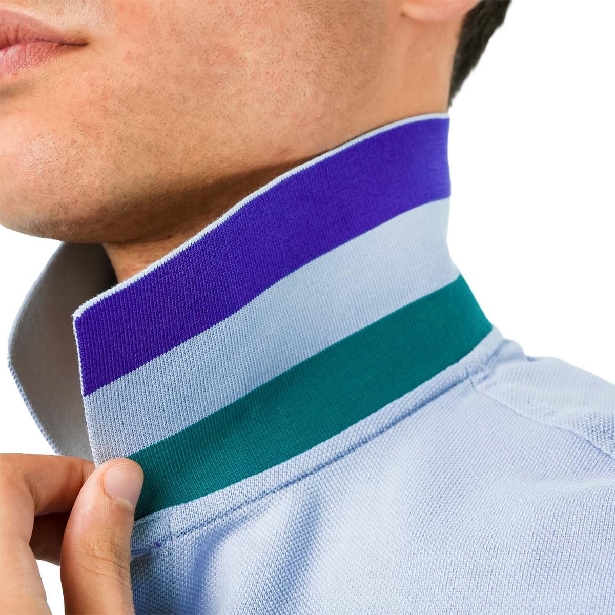 Men's Performance Polo: Classic Piqué, Tipped Collar, Embroidered Detail