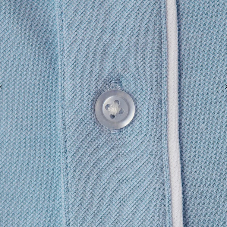 Men's Slim Fit Solid Pique Polo